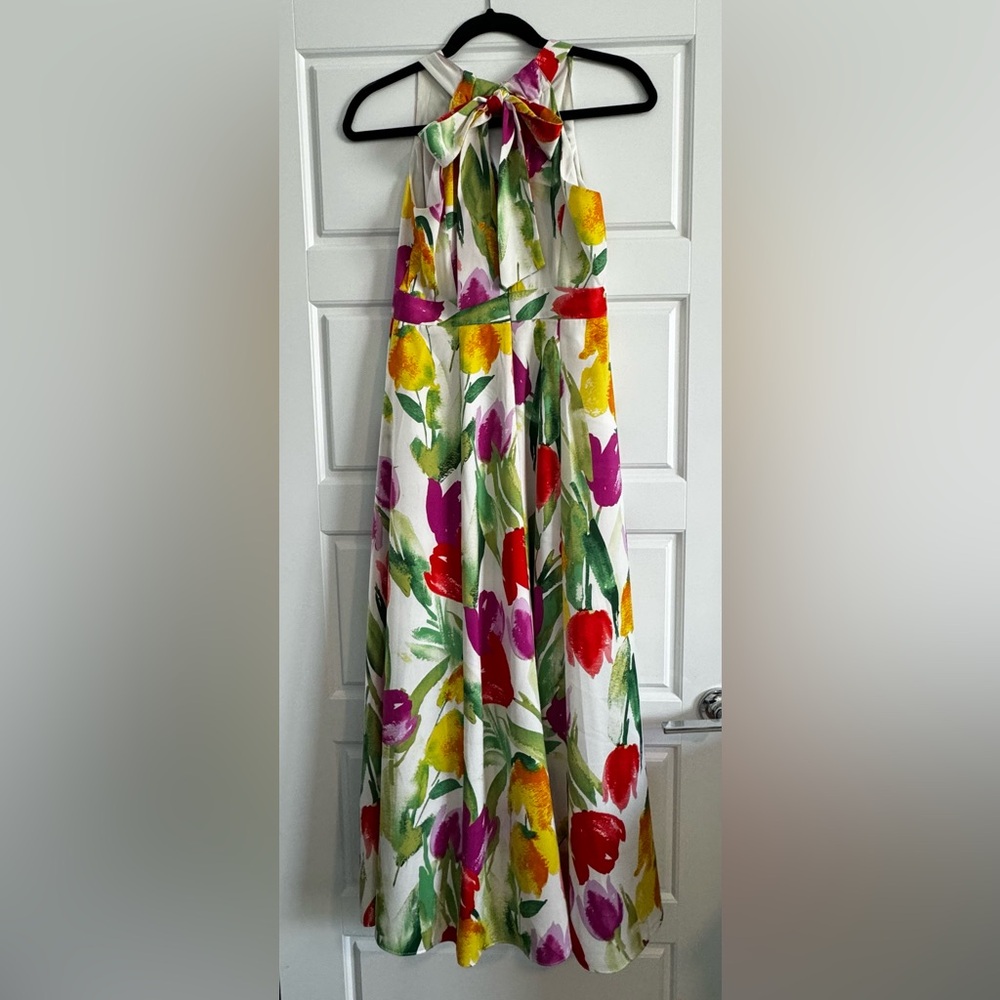 Maggy London Long Floral Dress